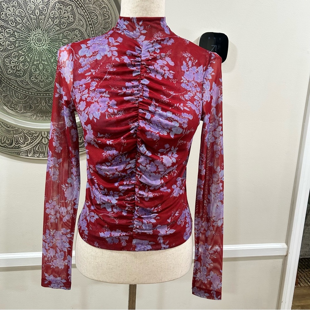 No. 6 Multicolor Patterned Blouse - image 4